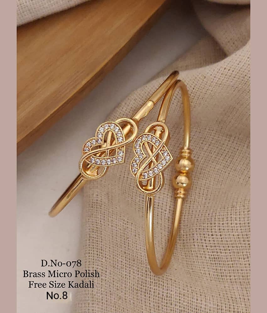 Shivay Fashion Gold Bangle Set ( Pack of 1 ) - Bangles & Bracelets | Buy online on ZillyBuy