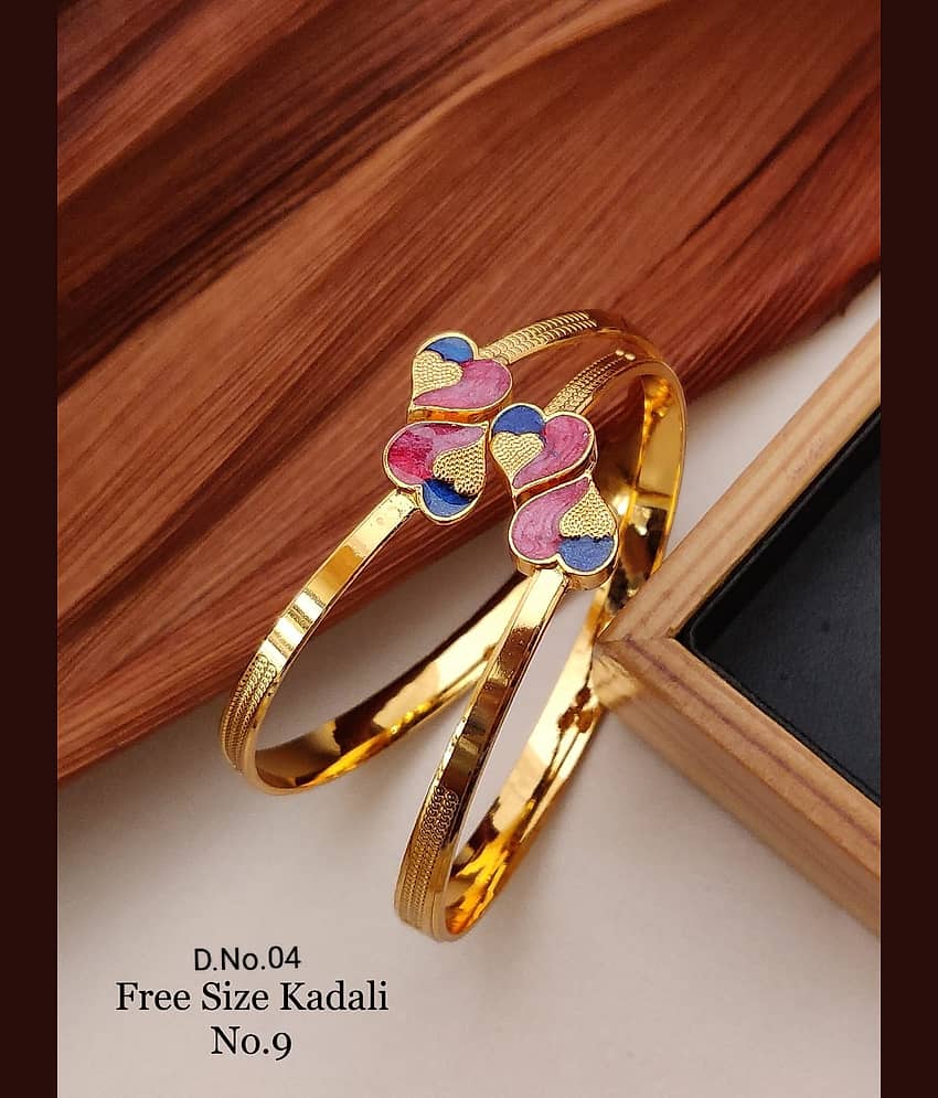 Shivay Fashion Gold Bangle Set ( Pack of 1 ) - Bangles & Bracelets | Buy online on ZillyBuy