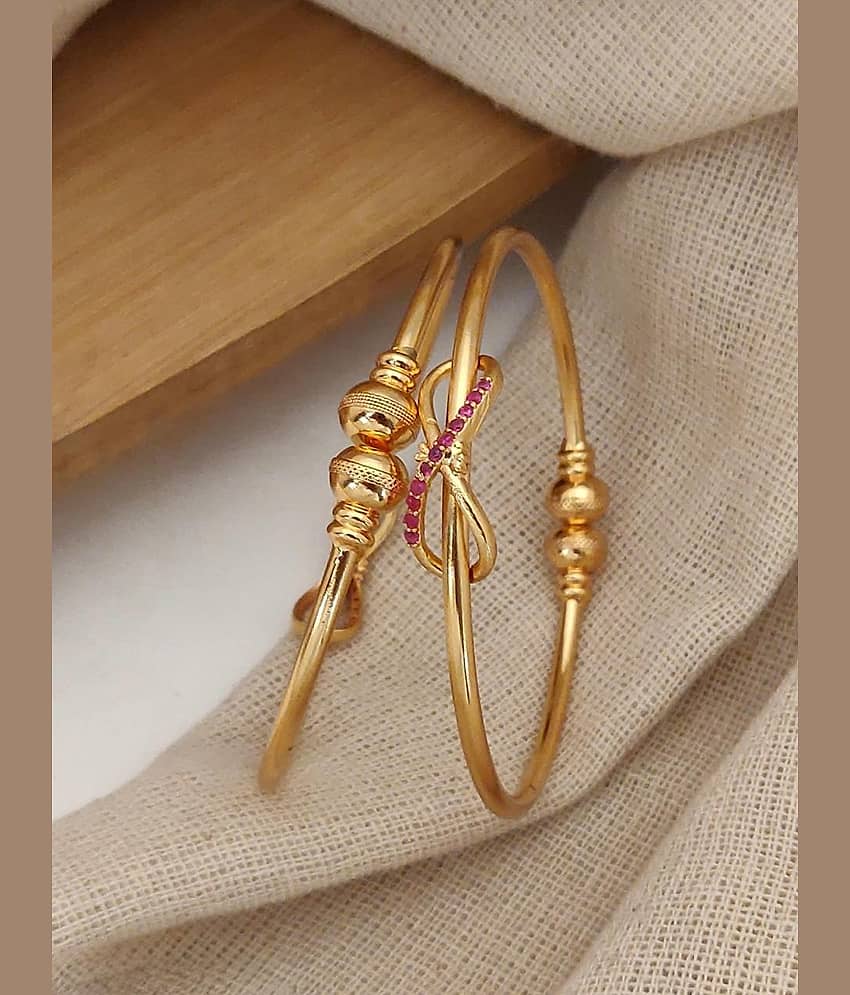 Shivay Fashion Gold Bangle Set ( Pack of 1 ) - Bangles & Bracelets | Buy online on ZillyBuy