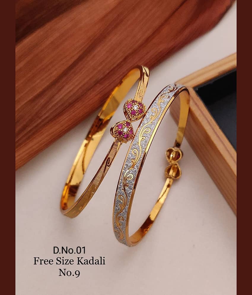 Shivay Fashion Gold Bangle Set ( Pack of 1 ) - Bangles & Bracelets | Buy online on ZillyBuy