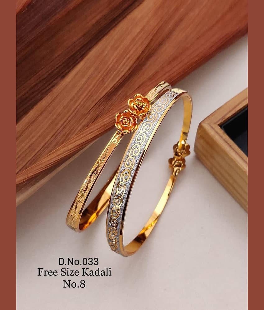 Shivay Fashion Gold Bangle Set ( Pack of 1 ) - Bangles & Bracelets | Buy online on ZillyBuy