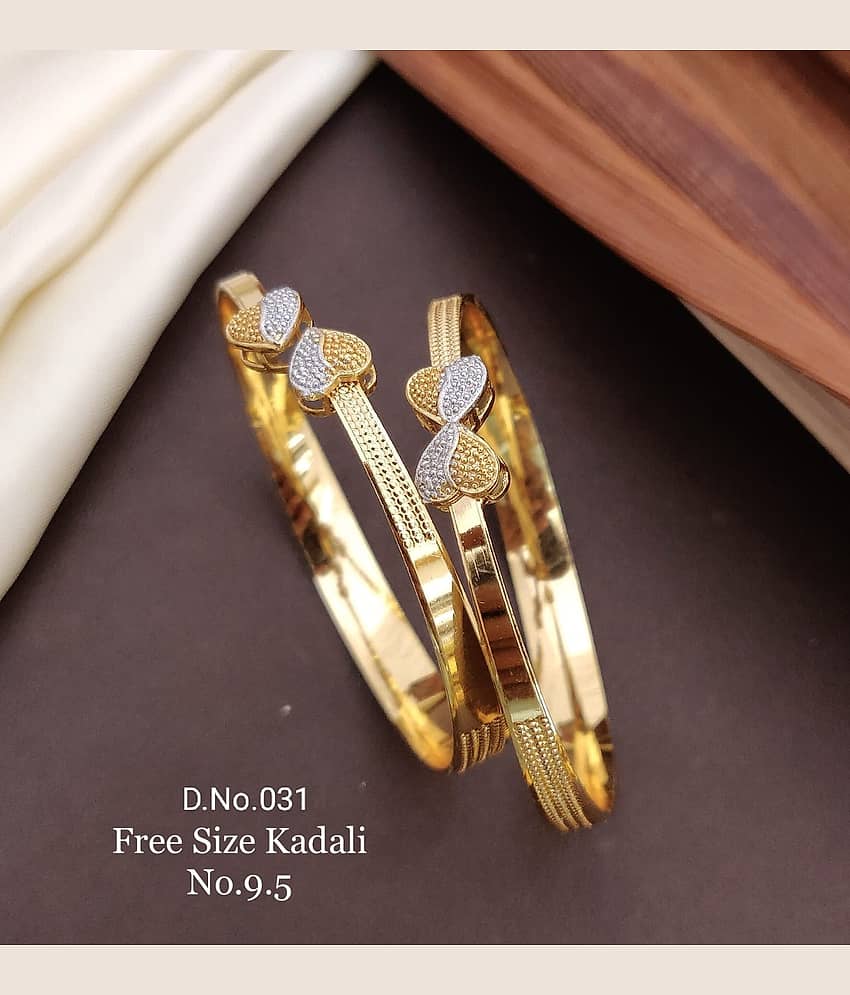 Shivay Fashion Gold Bangle Set ( Pack of 1 ) - Bangles & Bracelets | Buy online on ZillyBuy