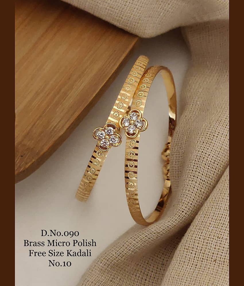 Shivay Fashion Gold Bangle Set ( Pack of 1 ) - Bangles & Bracelets | Buy online on ZillyBuy