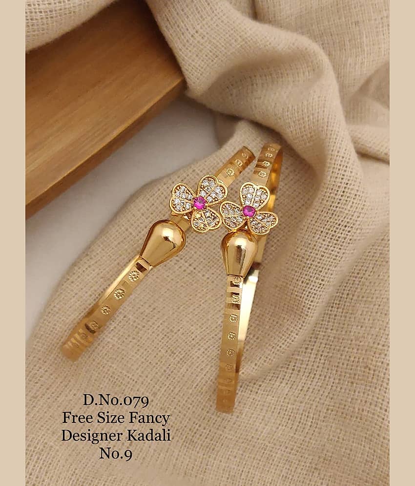 Shivay Fashion Gold Bangle Set ( Pack of 1 ) - Bangles & Bracelets | Buy online on ZillyBuy