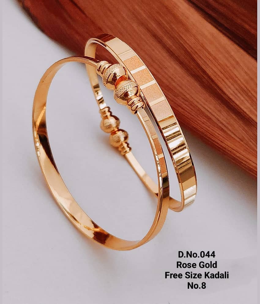 Shivay Fashion Rose Gold Bangle Set ( Pack of 1 ) - Bangles & Bracelets | Buy online on ZillyBuy