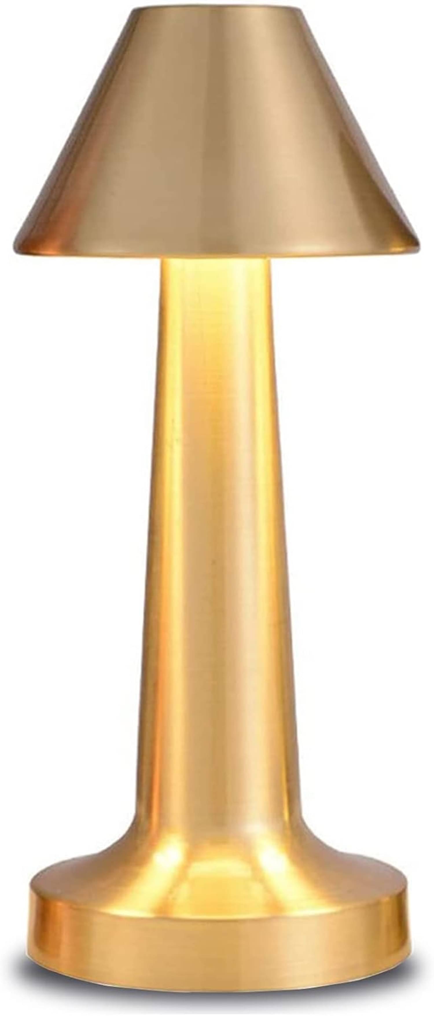    			Shopeleven Gold Table Lamp ( Pack of 1 )