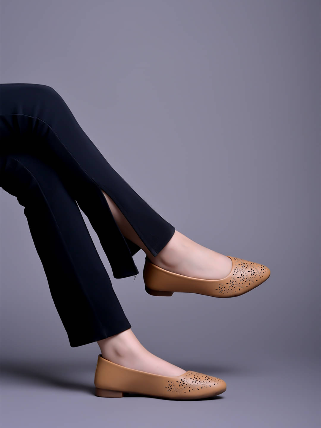     			Stylestry Beige Women's Casual Ballerinas