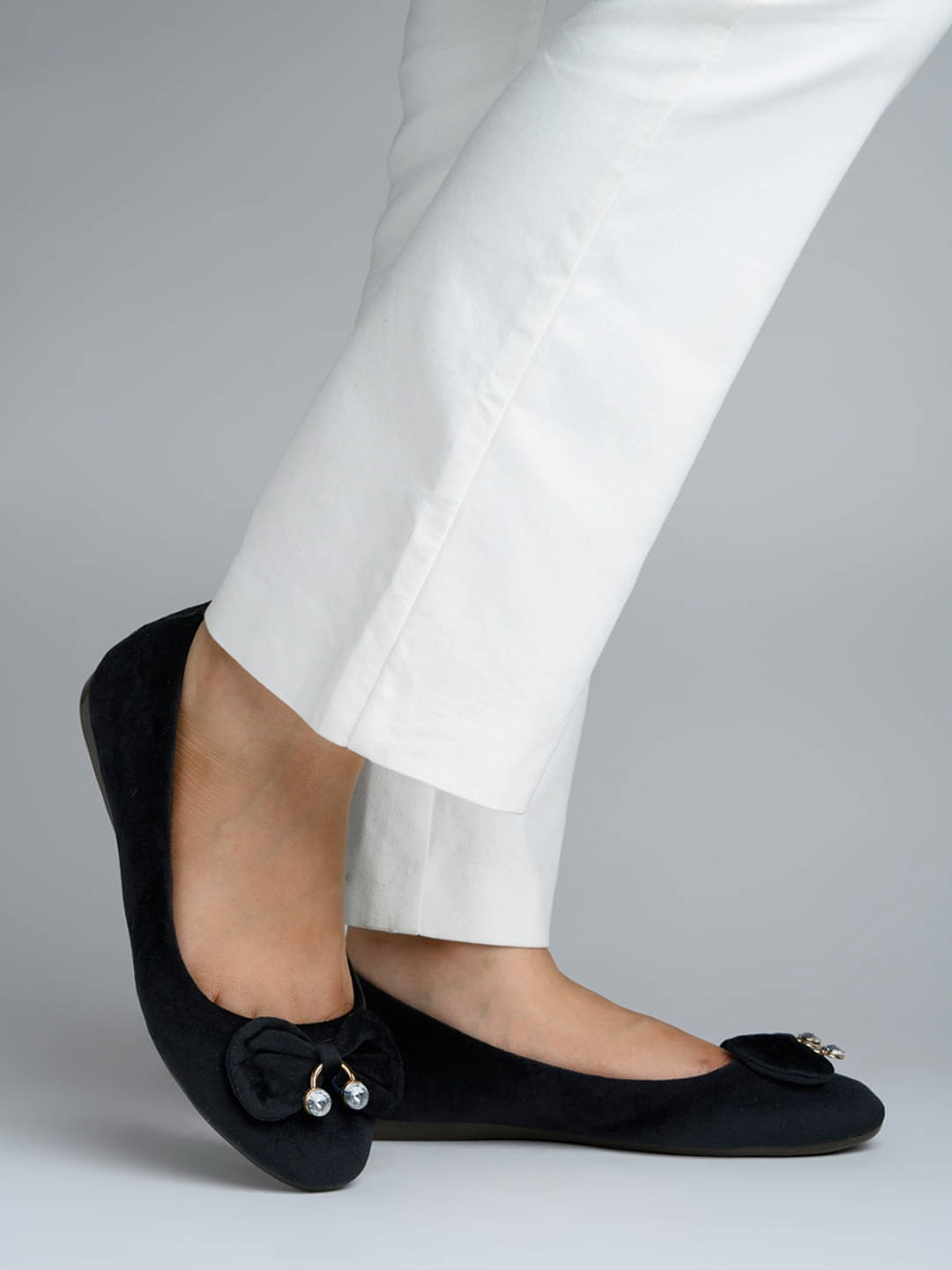     			Stylestry Black Women's Casual Ballerinas
