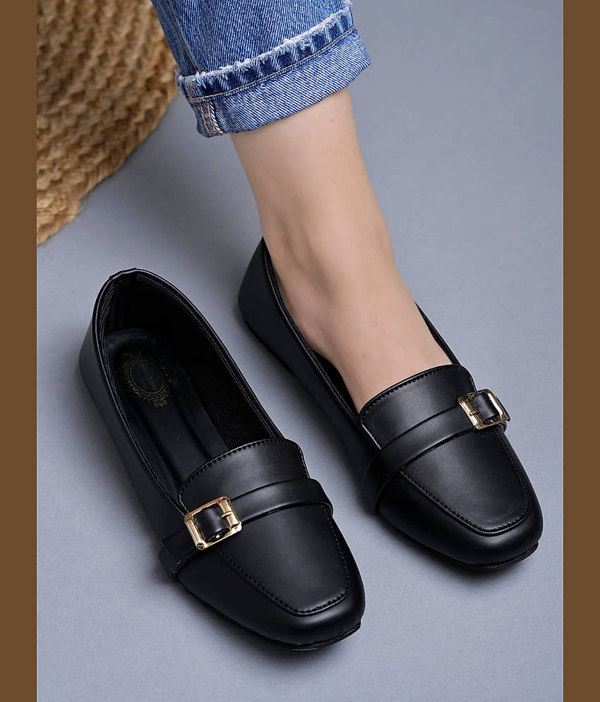 Stylestry Black Women's Casual Ballerinas - Casual Shoes | Buy online on ZillyBuy
