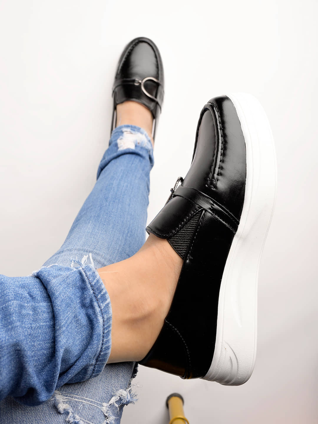 Stylestry Black Women's Loafers - Casual Shoes | Buy online on ZillyBuy