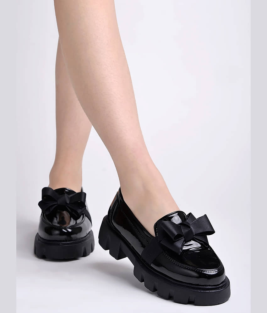Stylestry Black Women's Loafers - Casual Shoes | Buy online on ZillyBuy