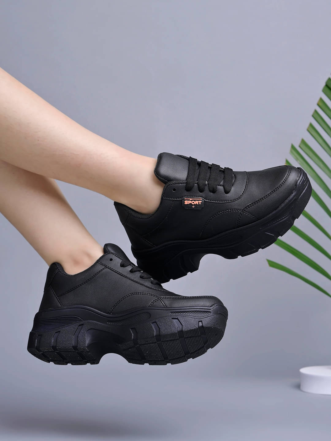 Stylestry - Black Women's Running Shoes Stylestry - Black Women's Running Shoes