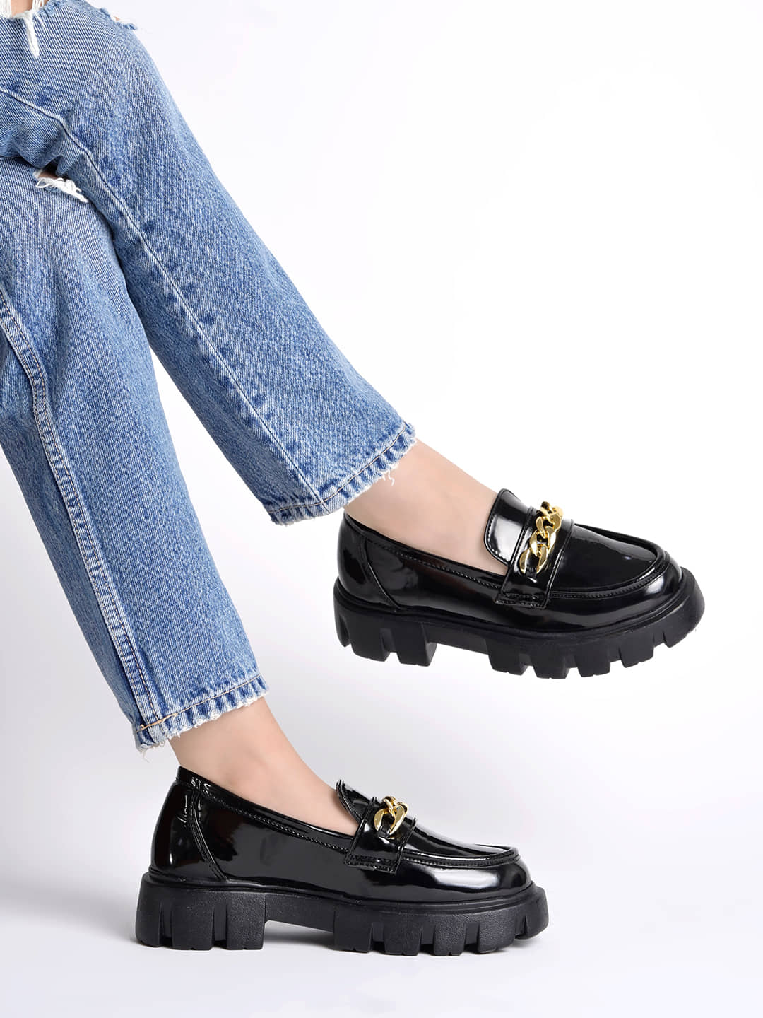 Stylestry Black Women's Sneakers - Casual Shoes | Buy online on ZillyBuy