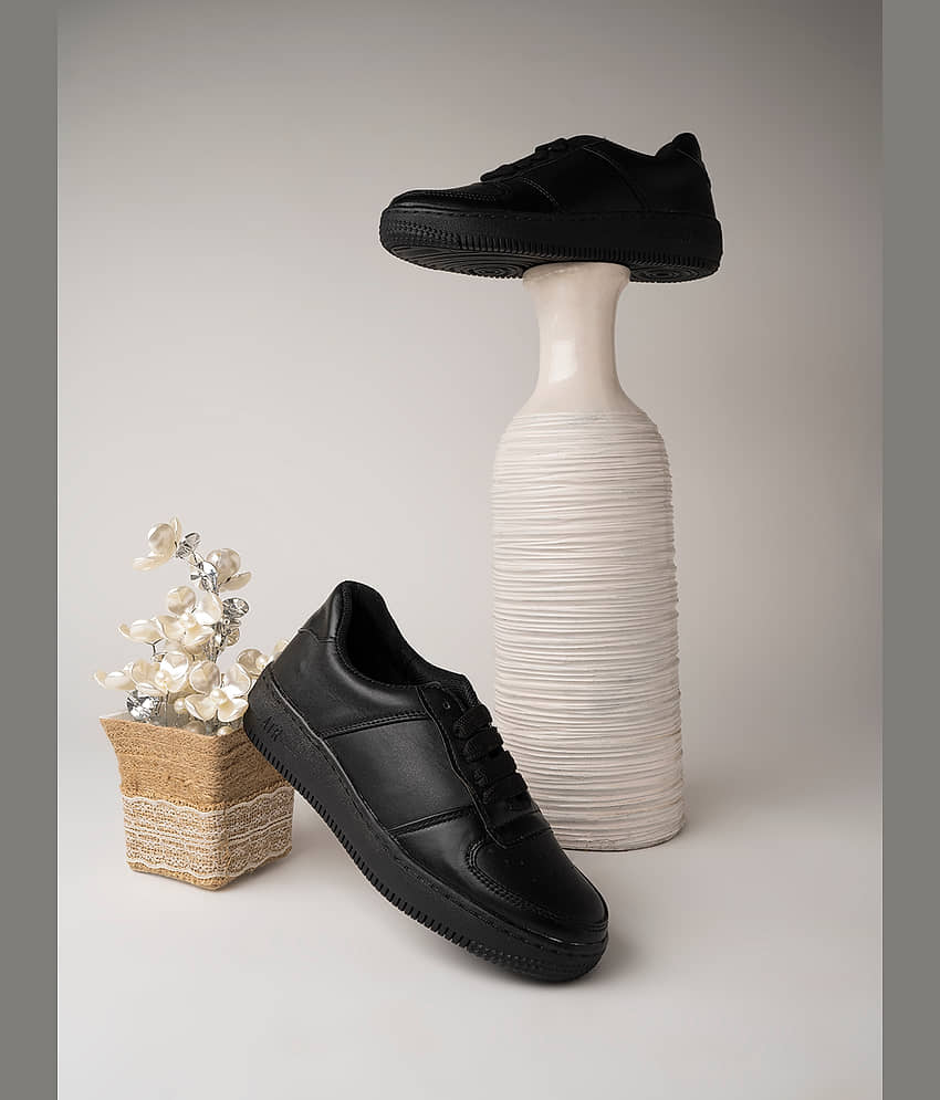 Stylestry Black Women's Sneakers - Casual Shoes | Buy online on ZillyBuy