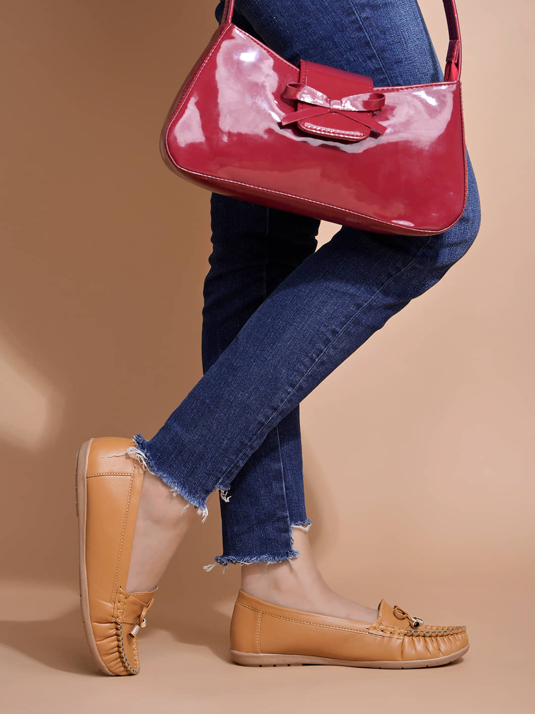 Stylestry Cream Women's Casual Ballerinas - Casual Shoes | Buy online on ZillyBuy