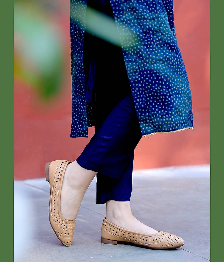 Stylestry Tan Women's Casual Ballerinas - Casual Shoes | Buy online on ZillyBuy