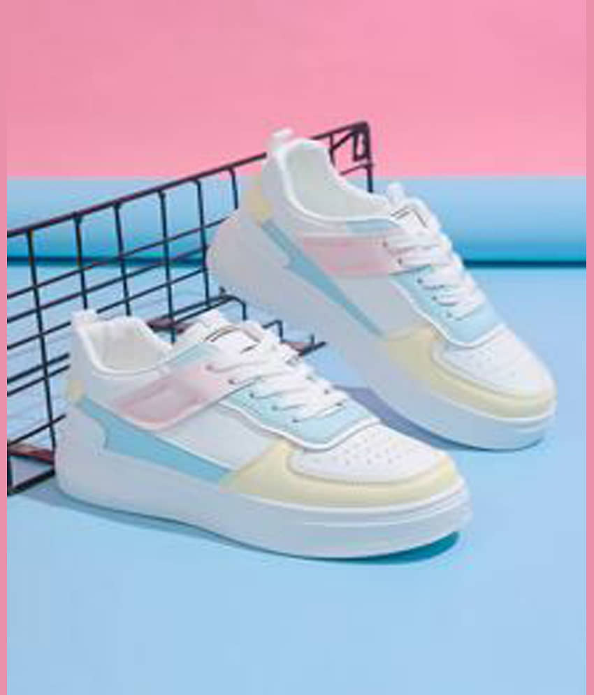 Stylestry White Women's Sneakers - Casual Shoes | Buy online on ZillyBuy