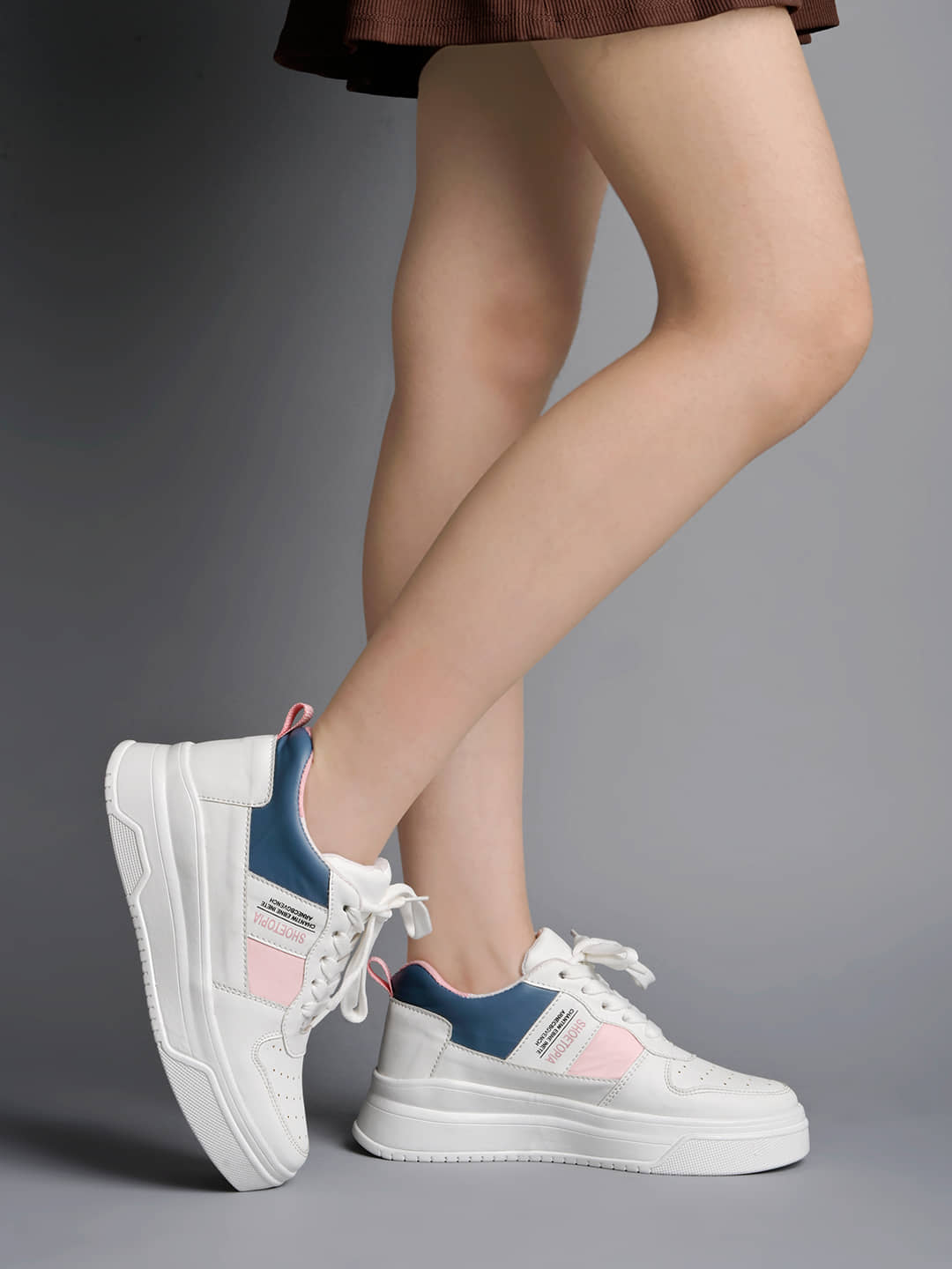 Stylestry White Women's Sneakers - Casual Shoes | Buy online on ZillyBuy