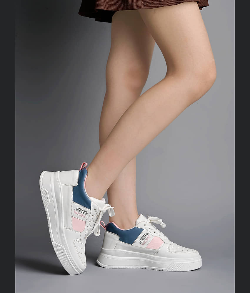 Stylestry White Women's Sneakers - Casual Shoes | Buy online on ZillyBuy