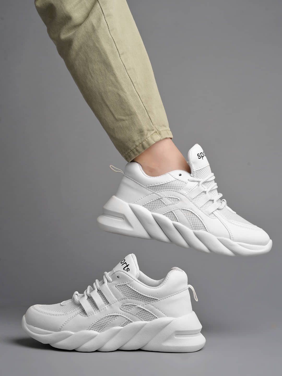 Stylestry White Women's Sneakers - Casual Shoes | Buy online on ZillyBuy