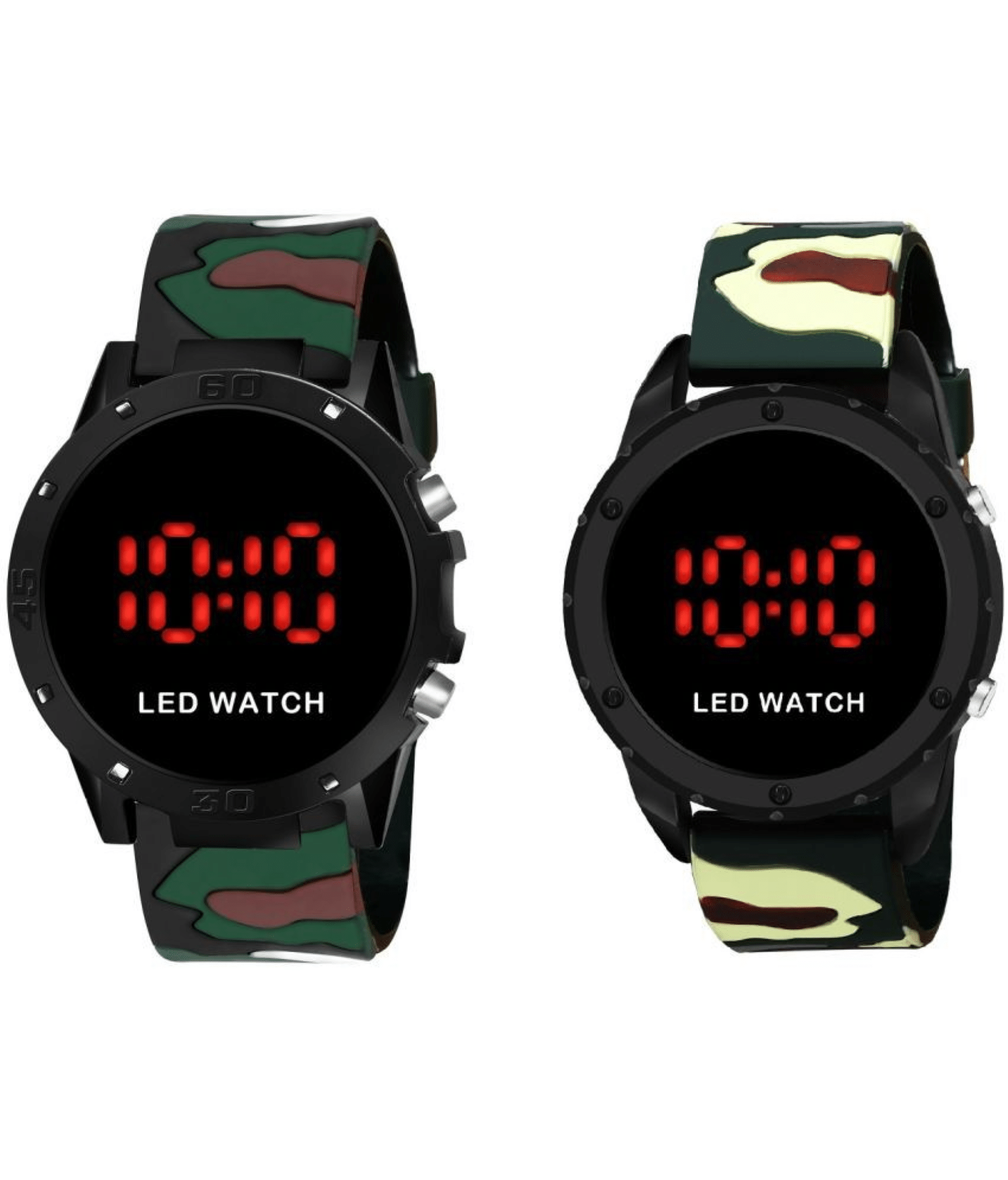 Svats Multicolor Dial Digital Boys Watch ( Pack Of 2 ) Svats Multicolor Dial Digital Boys Watch ( Pack Of 2 )