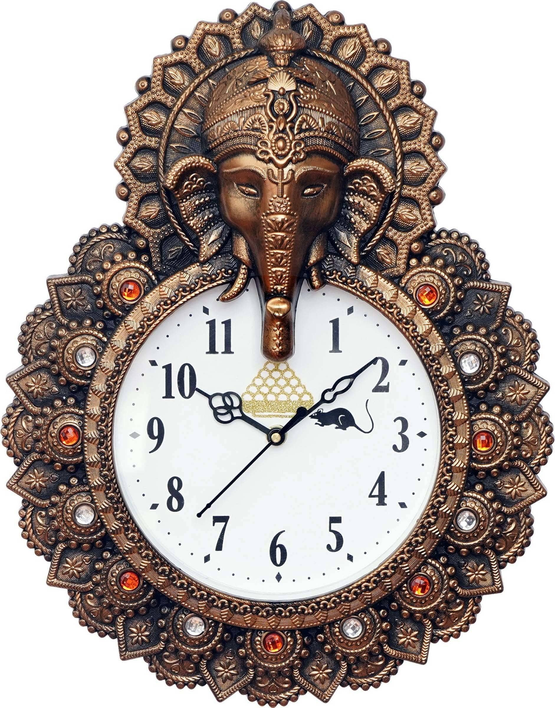 shivaira Assymetric Analog Wall Clock