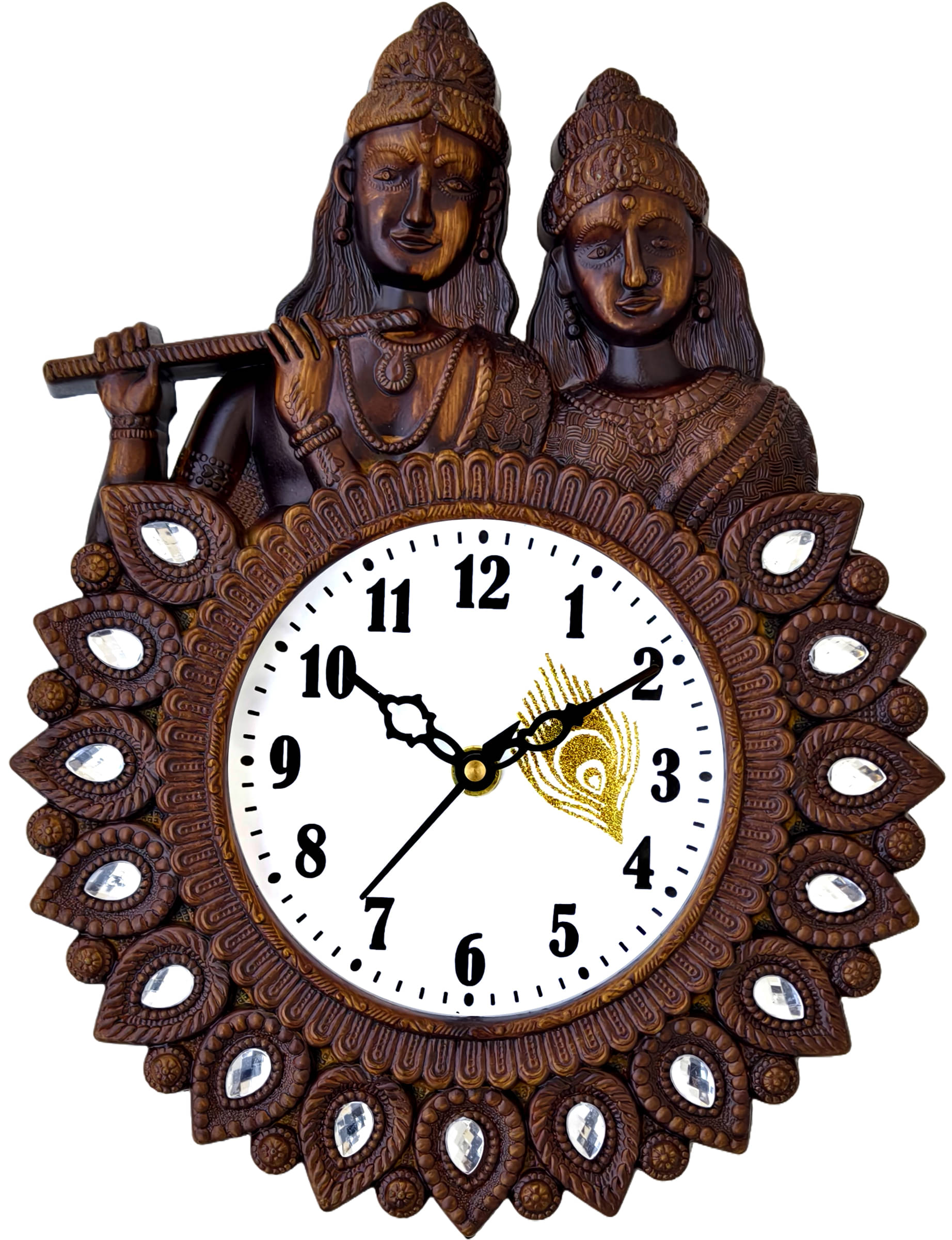 shivaira Assymetric Analog Wall Clock shivaira Assymetric Analog Wall Clock