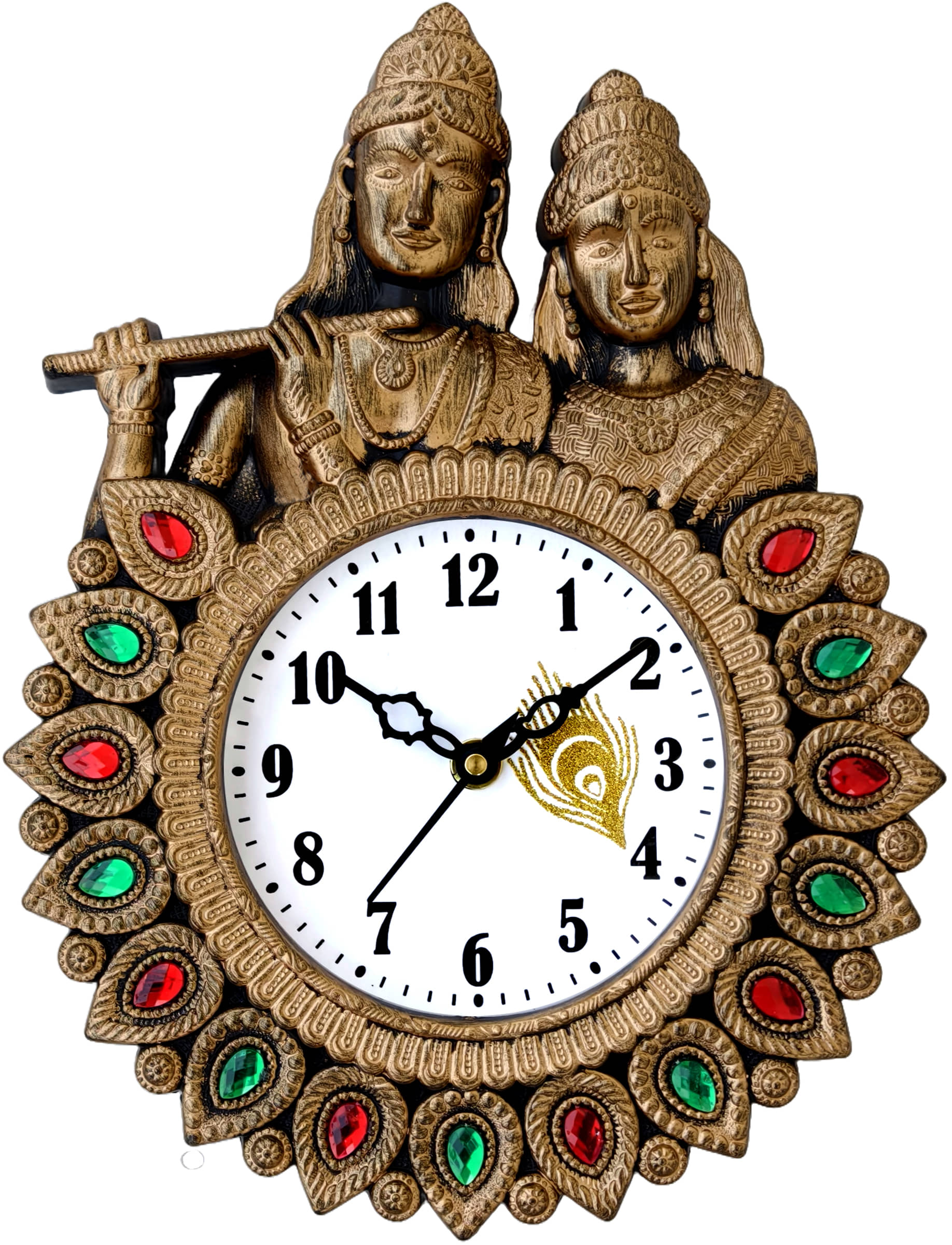 shivaira Assymetric Analog Wall Clock