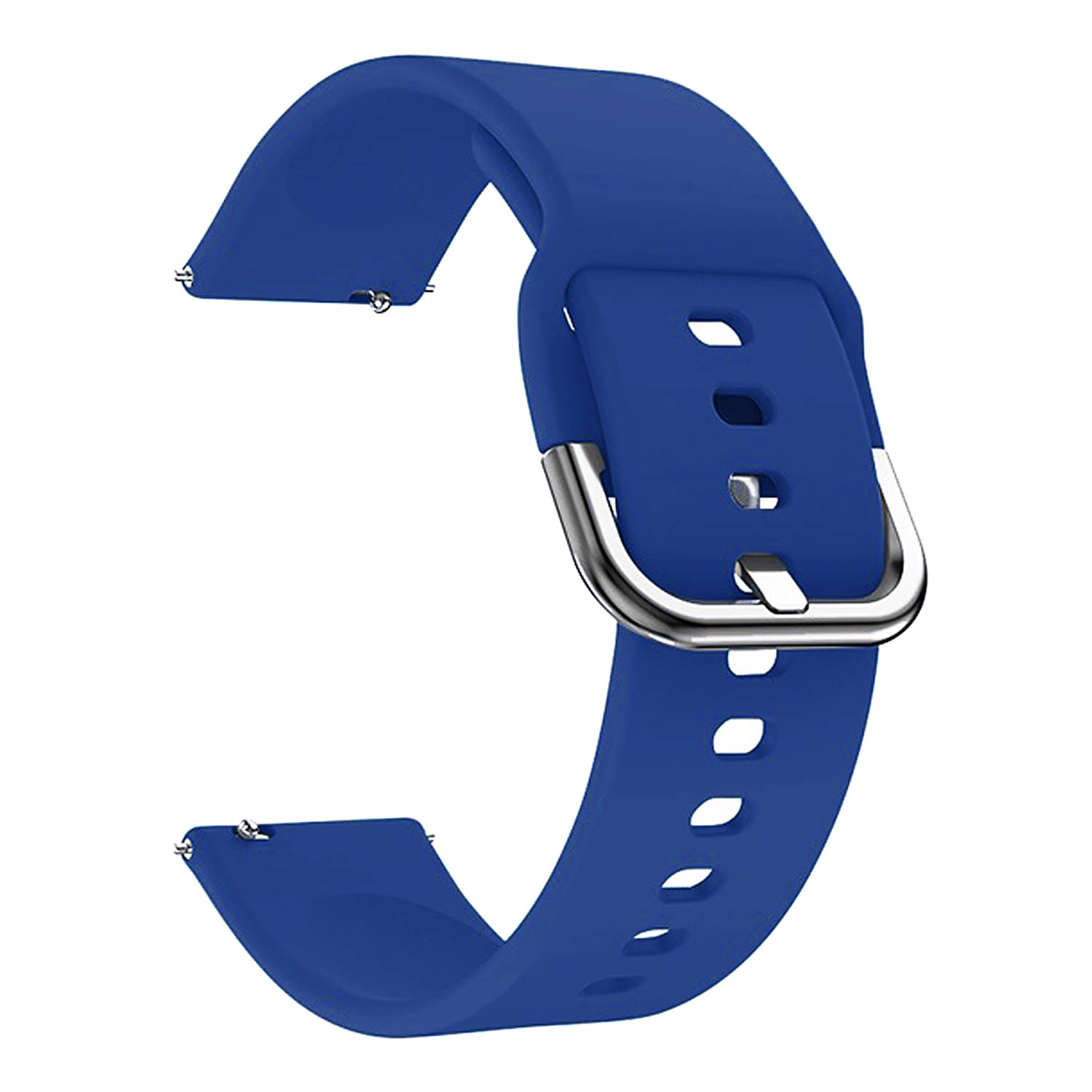 ACM Watch Strap Silicone Belt 22mm compatible with Fastrack Revoltt Fr2 Pro Smartwatch Sports Hook Band Dark Blue ACM Watch Strap Silicone Belt 22mm compatible with Fastrack Revoltt Fr2 Pro Smartwatch Sports Hook Band Dark Blue