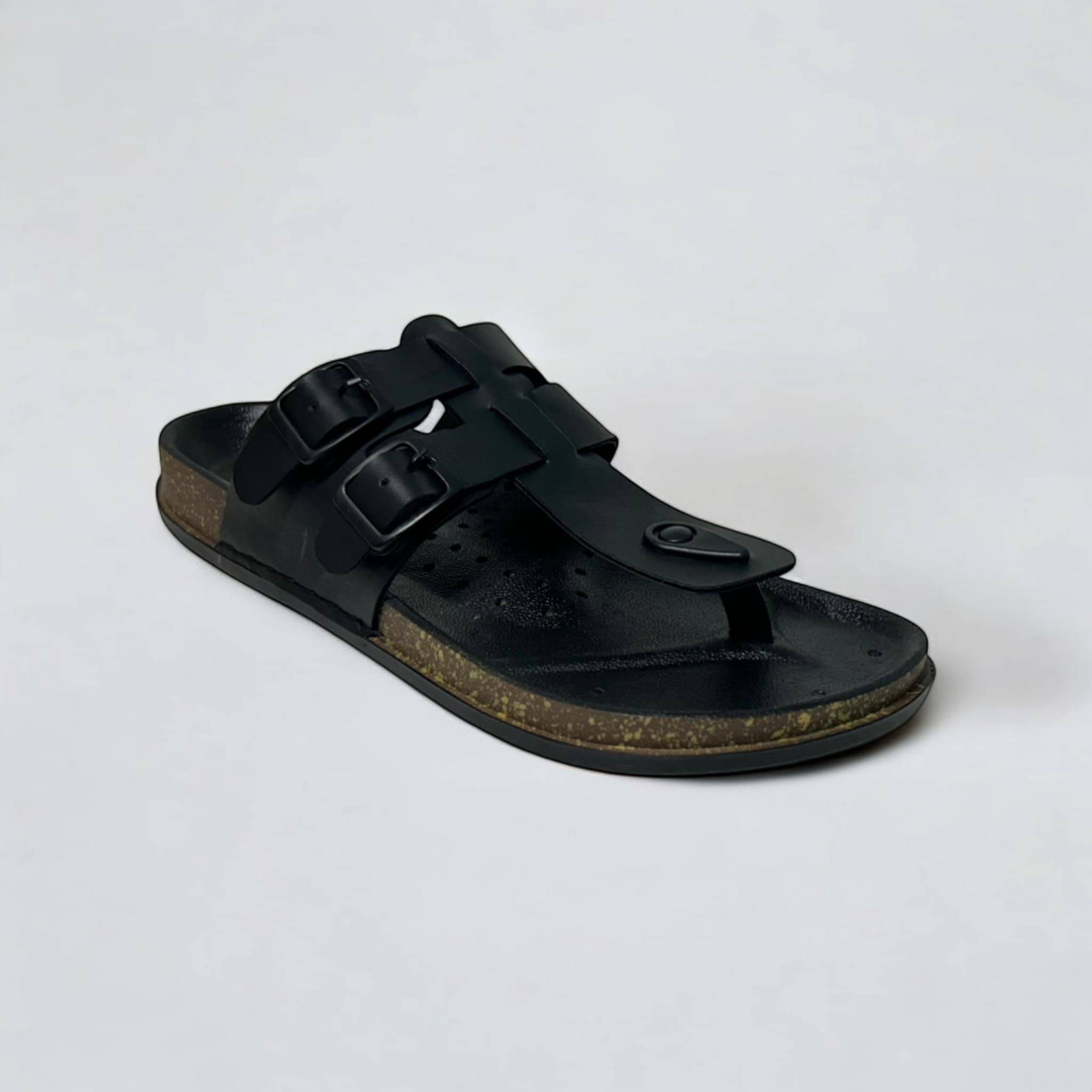    			Akiko Black Men's Daily Slipper