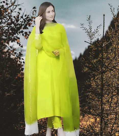     			BIPIN FASHION Women Cotton Silk Self Design Straight Kurti With Pants ( Mint Green )