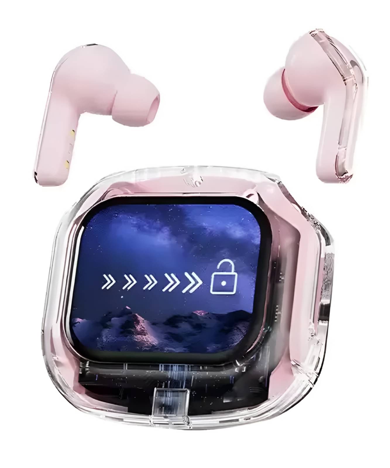     			COREGENIX AIRMAX Touch ANC Bluetooth True Wireless (TWS) In Ear 30 Hours Playback Low Latency,Powerfull bass IPX4(Splash & Sweat Proof) Pink