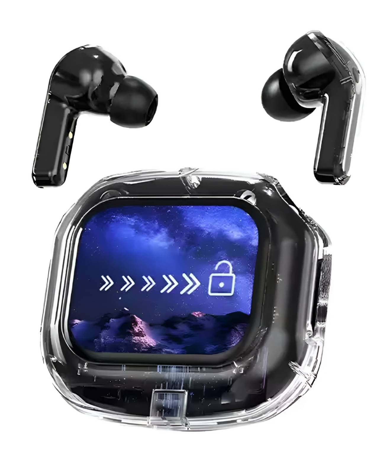     			COREGENIX AIRMAXX Touch ANC Bluetooth True Wireless (TWS) In Ear 30 Hours Playback Low Latency,Powerfull bass IPX5(Splash & Sweat Proof) Black