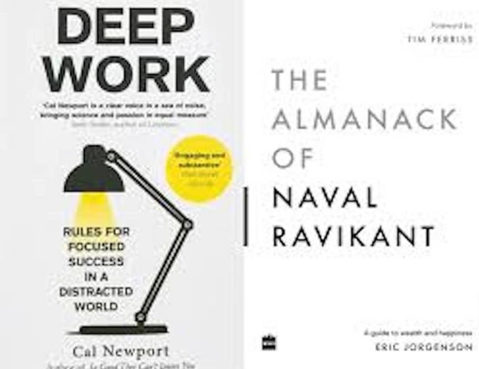 Combo Set of 2 books (Deep Work + The Almanack Of Naval Ravikant) Combo Set of 2 books (Deep Work + The Almanack Of Naval Ravikant)