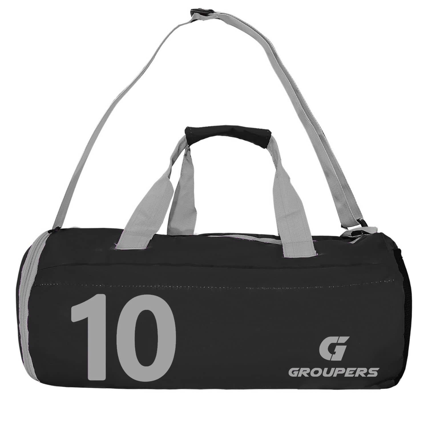 GROUPERS Polyester BLACK 22 Ltrs Gym Bag - Handbags | Buy online on ZillyBuy