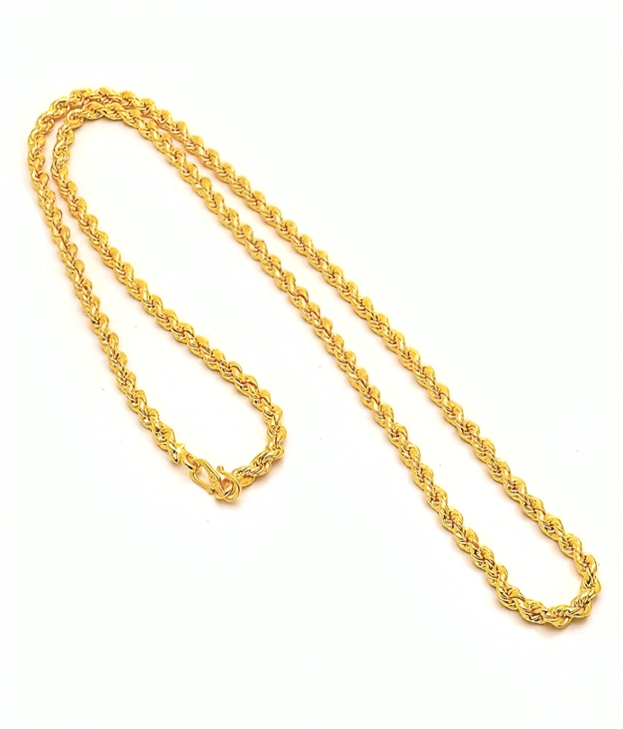     			INK FREE FASHION Gold Plated Chain ( Set of 1 )