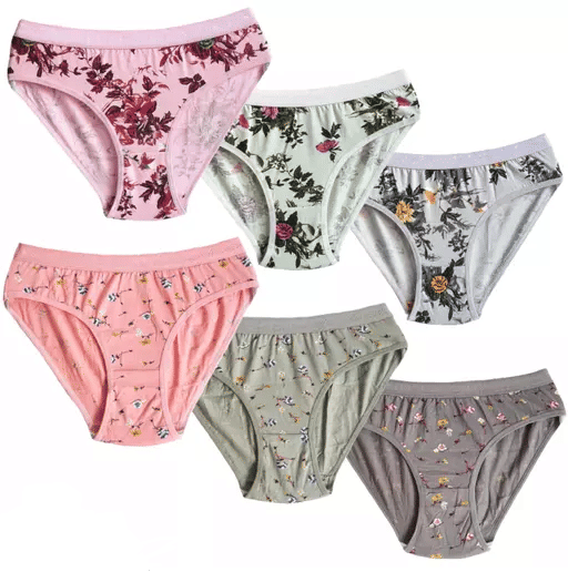 REONY Pack of 6 Cotton Hipster For Women ( Multicolor4 ) REONY Pack of 6 Cotton Hipster For Women ( Multicolor4 )