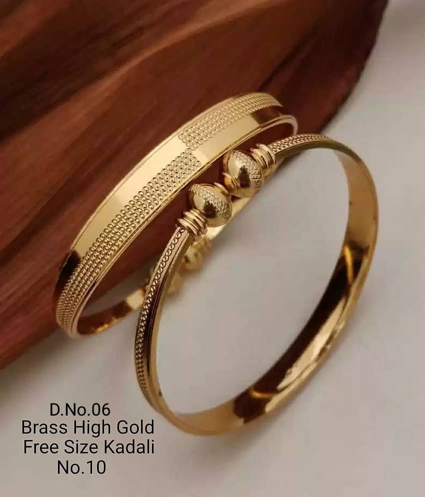Shivay Fashion Gold Bangle Set ( Pack of 1 ) - Bangles & Bracelets | Buy online on ZillyBuy