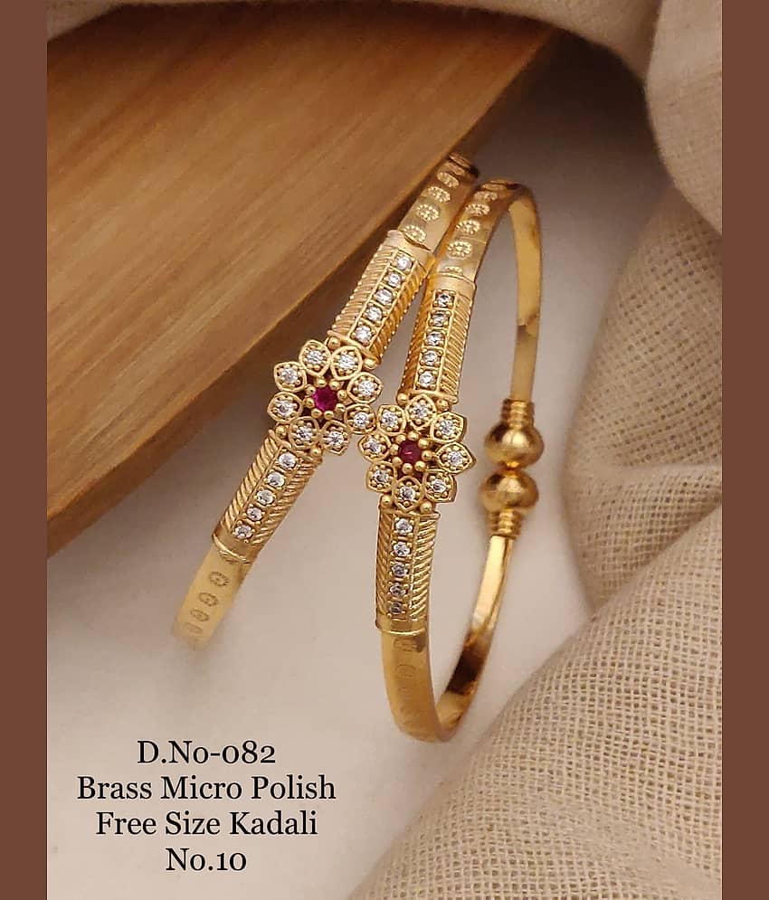 Shivay Fashion Gold Bangle Set ( Pack of 1 ) - Bangles & Bracelets | Buy online on ZillyBuy
