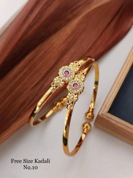 Shivay Fashion Gold Bangle Set ( Pack of 1 ) - Bangles & Bracelets | Buy online on ZillyBuy