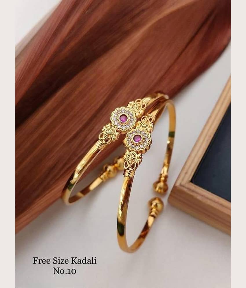 Shivay Fashion Gold Bangle Set ( Pack of 1 ) - Bangles & Bracelets | Buy online on ZillyBuy