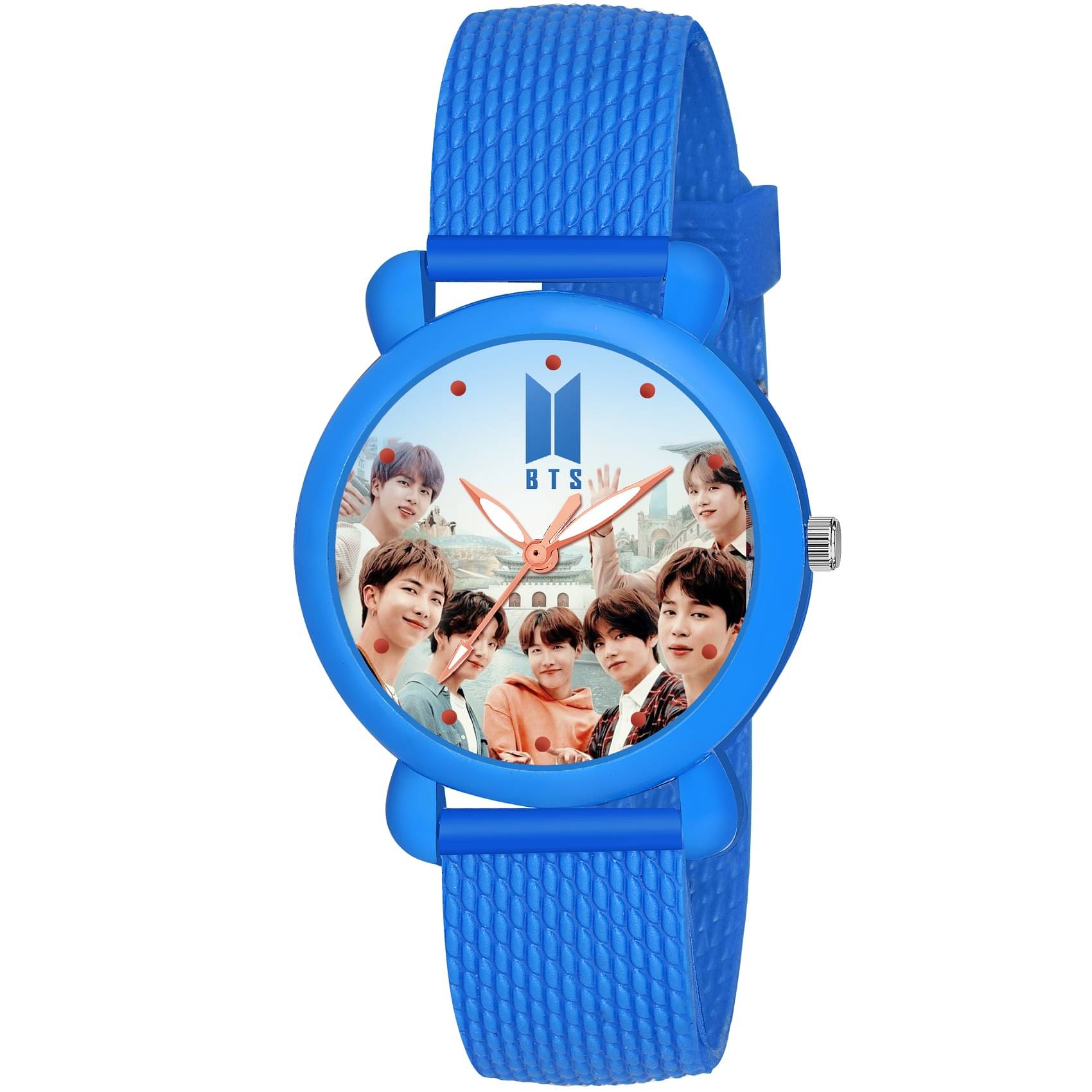     			Svats Blue Dial Analog Boys Watch ( Pack of 1 )