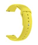 ACM Watch Strap Silicone Belt 22mm compatible with Huawei Watch Gt 5 Pro 46mm Smartwatch Sports Band Yellow