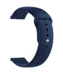 ACM Watch Strap Silicone Belt 22mm compatible with Huawei Watch Gt 5 46mm Smartwatch Sports Band Dark Blue