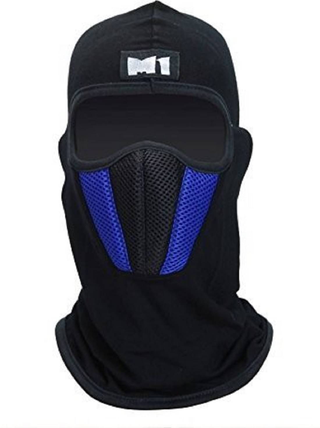     			Auto Hub Blue Nylon Anti Pollution Mask ( Pack of 1 )