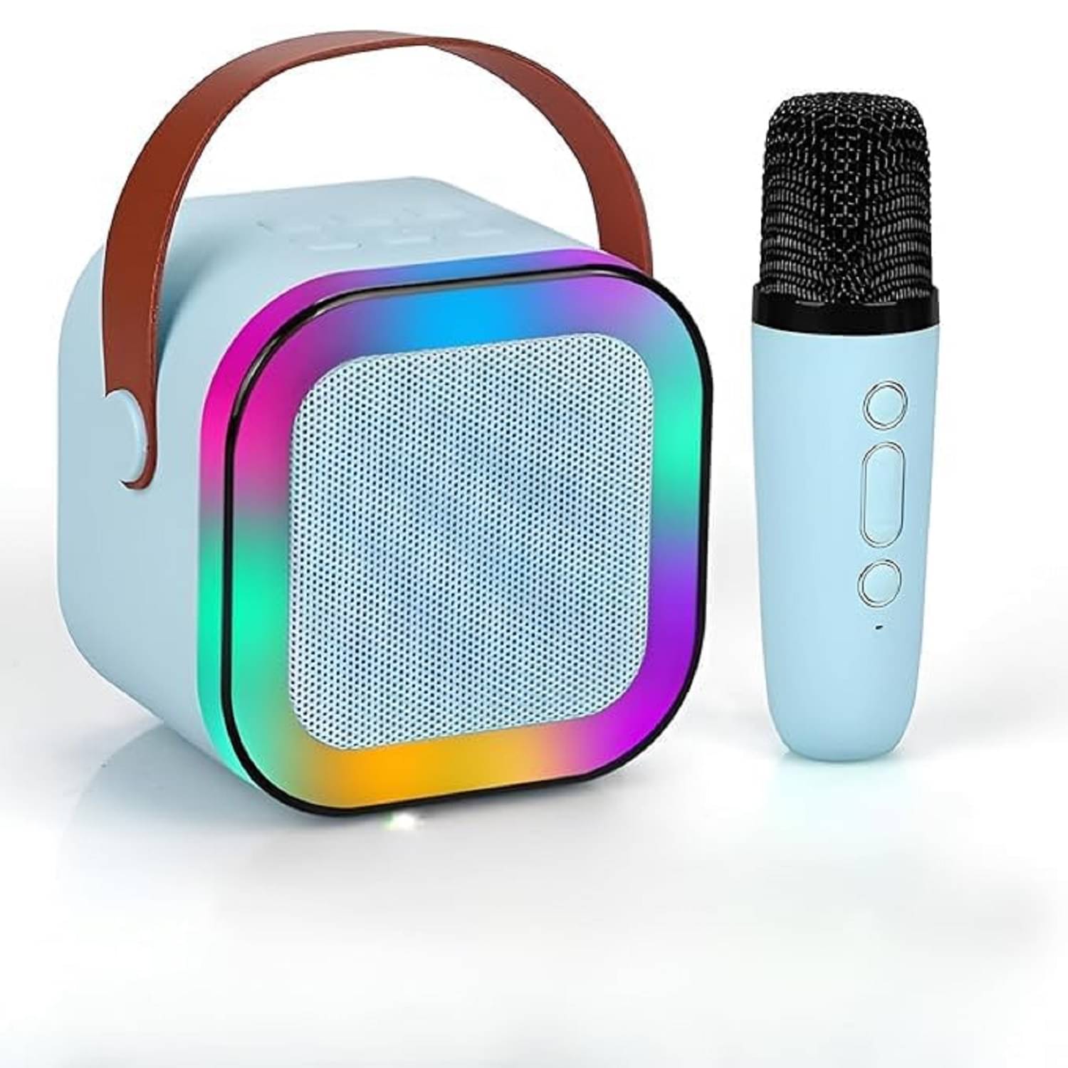     			Hybite Mini Karaoke Toy 5 W Bluetooth Speaker Bluetooth V 5.0 with USB,Aux,SD card Slot Playback Time 5 hrs Metal