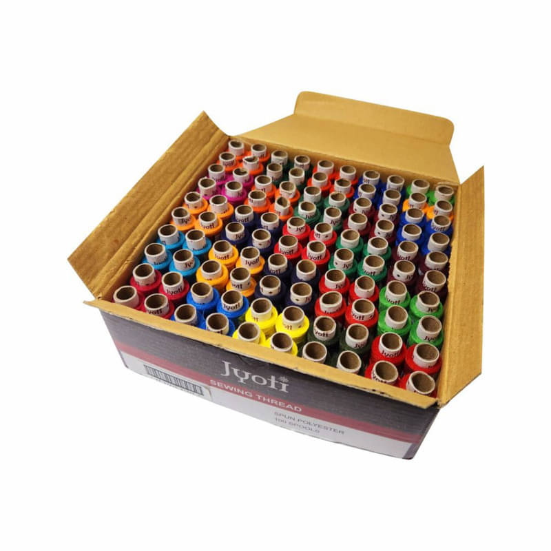Jyoti Sewing Thread ( Pack of 100 ) Jyoti Sewing Thread ( Pack of 100 )