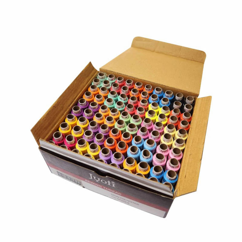 Jyoti Sewing Thread ( Pack of 100 ) Jyoti Sewing Thread ( Pack of 100 )