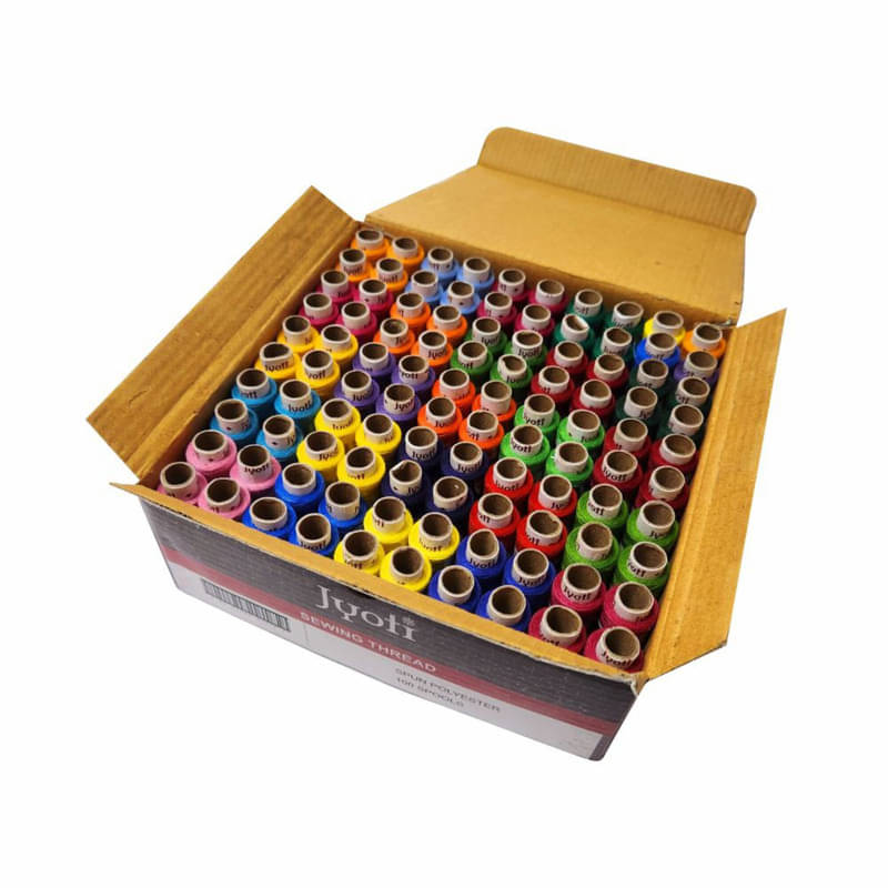 Jyoti Sewing Thread ( Pack of 100 ) Jyoti Sewing Thread ( Pack of 100 )