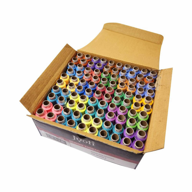 Jyoti Sewing Thread ( Pack of 100 ) Jyoti Sewing Thread ( Pack of 100 )